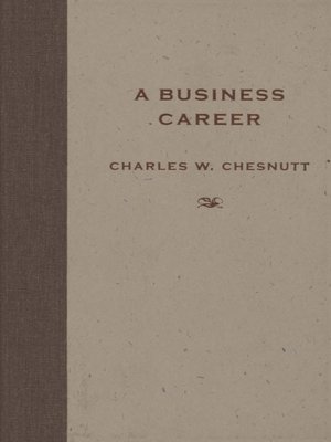 cover image of A Business Career